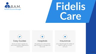 Fidelis Care  Medicaid  Medicare  Provider  Member  membersfideliscareorg [upl. by Sedgewick]