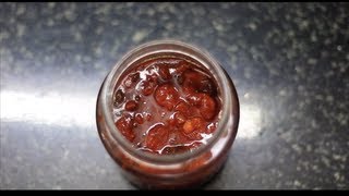 Chemmeen Achar  Prawns Pickle Kerala Style Video Recipe [upl. by Ordnasela]