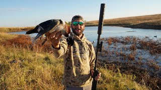 Hunting a Wood Duck Pond and My Silencer Blew up [upl. by Wolf]