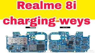 realme 8i charging problem solution charging all track [upl. by Nalyd]