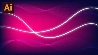 ব্যাকগ্রাউন্ড তৈরী করুন  How to Create Abstract Background design With Adobe Illustrator Bangla [upl. by Aynotak]