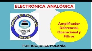 Electrónica analógica en la página de ceduvirt [upl. by Ierna]