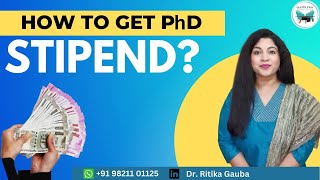 PhD Stipend  PhD Fellowship JRF amp SRF  PhD Stipend Amount amp Perks  Dr Ritika Gauba [upl. by Hairym]