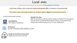 LocalExec  HashiCorp Terraform Associate 003 [upl. by Joshuah]