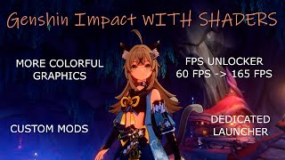 GENSHIN IMPACT WITH SAFE SHADERS MODS AND FPS UNLOCK  GAMEPLAY FHD [upl. by Chesna392]