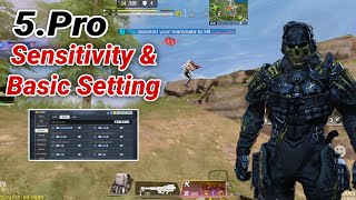 Pro Sensitivity Settings in CODMUpdated Sensitivity amp Basic SettingsAK47 No Recoil Long RangeFast [upl. by Freya]