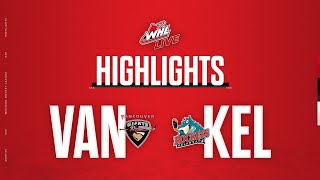 Vancouver Giants and Kelowna Rockets 1021  WHL Highlights 202324 [upl. by Jann813]