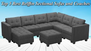 Top 5 Best Belffin Sectional Sofas and Couches  High Quality Sectional Sofa and Couch [upl. by Lucia]