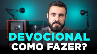 COMO FAZER UM DEVOCIONAL  VAI NA BÍBLIA [upl. by Engle189]