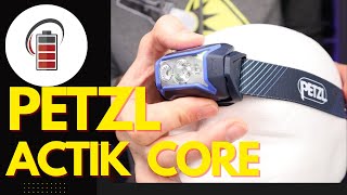 Petzl Actik Core Stirnlampe fürs Joggen und Outdoor Sport [upl. by Skricki]