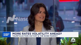 Rising bond yields is due to fear around the deficit says JPMorgans Priya Misra [upl. by Etteuqram]