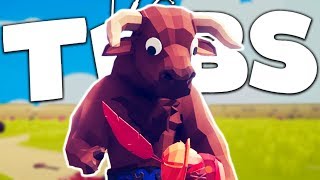 THATS TOTAL BULL  Totally Accurate Battle Simulator 2 [upl. by Tnecniv]