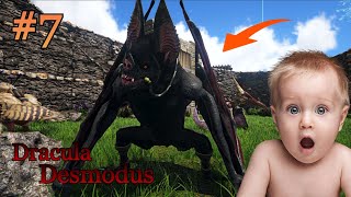 I Tame A DRACULA DESMODUS😱 in ARK Survival Fjordur  Episode 7 [upl. by Aikahs]