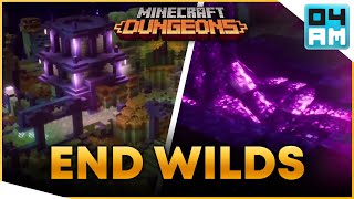 THE END WILDS  HUGE Developer Post amp Second Level in Minecraft Dungeons Echoing Void DLC [upl. by Ithaman]