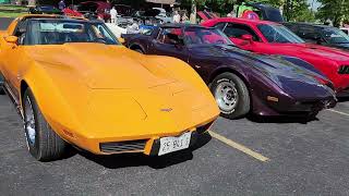 Wicker park Indiana Car Cruise First of The Year 2024 [upl. by Smeaj611]