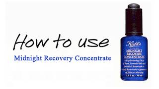 How To Apply Kiehs Midnight Recovery Concentrate [upl. by O'Reilly519]