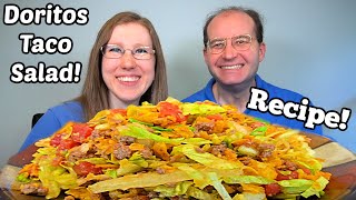 DORITOS TACO SALAD RECIPE [upl. by Lorola253]