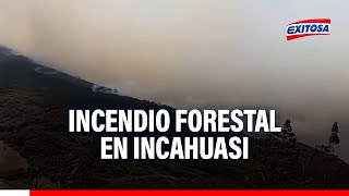 🔴🔵Lambayeque Nuevo incendio forestal en Incahuasi [upl. by Aek678]