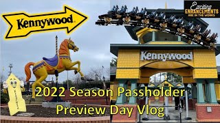 Kennywood 2022 Passholder Preview Vlog [upl. by Bal972]