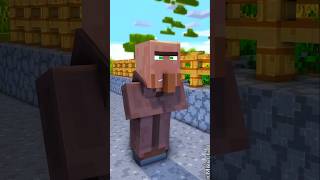 I Teased a Pillager and Got SHOCKING Results from the Iron Golem 😎  minecraft shocking shorts [upl. by Am]