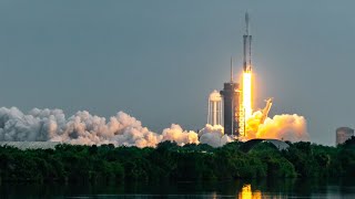 Relive the SpaceX Falcon Heavy launch of NASAs Psyche mission in these highlights [upl. by Delorenzo]