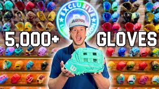 Unboxing 50 Exclusive Baseball Gloves [upl. by Elleoj]