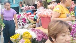 DANGWAkilala at Pinaka malaking bilihan at bagsakan ng bulaklak sa Maynila [upl. by Ibob]