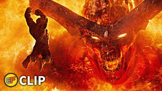 Hulk vs Surtur  Destruction of Asgard Scene  Thor Ragnarok 2017 IMAX Movie Clip HD 4K [upl. by Aissatan]