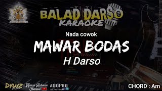 MAWAR BODAS KARAOKE  BALAD DARSO VERSION  H DARSO [upl. by Assilav]