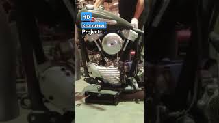 Harley Davidson knucklehead projectharley knucklehead vintage [upl. by Ynatil]