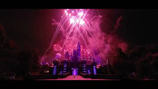 Halloween Screams Fireworks Spectacular From The Sleeping Beauty Castle Viewing Area At Disneyland [upl. by Noet]