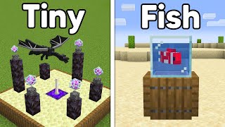 Testing TINY Minecraft Build Hacks That Feel Illegal [upl. by Lardner392]