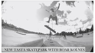 NEW TASTA SKATEPARK WITH ROAR KOLNES [upl. by Margalo]