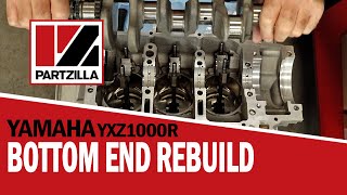 Yamaha YXZ1000R Bottom End Rebuild  YXZ1000R Engine Rebuild  Partzillacom [upl. by Ahsyad511]