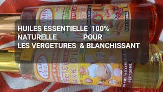 VET TARA stretch mark treatment HUILE BLANCHISSANTE POUR LES VERGETURES SPF 50 [upl. by Herrah]