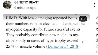 QampA Why Satellite Cells Will Only Ever Donate Nuclei to support Further Muscle Growth Explained [upl. by Nylrad]