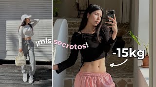 ¿Cómo bajé 15kg SECRETOS COREANOS DE DIETA 🔥✨ [upl. by Enirehtacyram]