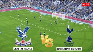 🔴 LIVE  CRYSTAL PALACE vs TOTTENHAM I English Premier League 202425 Live I eFOOTBALL PES 21 GAME [upl. by Ettie780]