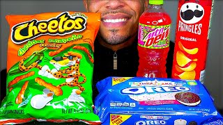 ASMR EATING JUNK FOOD MUKBANG JERRY INTENSE CRUNCHY FOOD SOUNDS NO TALKING [upl. by Audras111]