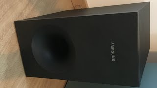 HWJ355 21 Samsung Soundbar [upl. by Asillam]