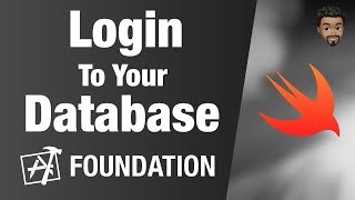 Login To Your Database  Swift 5 Xcode 10 [upl. by Columbyne]