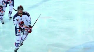 Françis Charland Hattrick Rapaces de Gap vs Brûleurs de Loups Grenoble Coupe Magnus 2014 BDL Hockey [upl. by Angele]