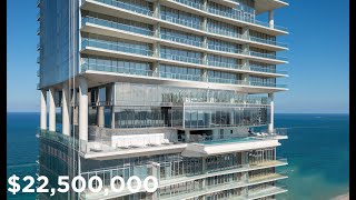 TOUR 225M Miami condo with 70000 sq ft of insane amenities  CNBC Prime [upl. by Sauls]