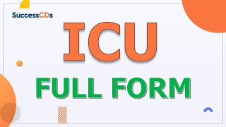 ICU Full Form  GK Full Form ICU ka Full form kya hai  HIND I SuccessCDs [upl. by Tepper]