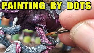 Miniature Painting 101  Stippling Lots of Dots [upl. by Mylor]