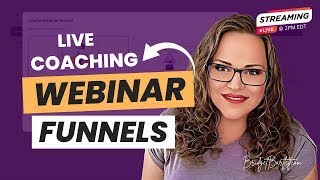 New Release Webinar Funnel Builder on High Level  BridgetBartlettcom [upl. by Coryden]