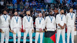 BasketJO 2024  les Bleus en argent battus par les Américains et Curry [upl. by Mayworm]