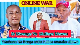 Sir Mwenge attacked by Mutisya Maweu Umanwa na Benga artist Kabisaa ww mwenyewe unatakaga kulipwa [upl. by Adina]