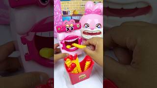 Washing Machine and Rabbit Eating Fries Set Toys Satisfying With Unboxing ASMR Videos [upl. by Xylina]