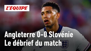 Angleterre 00 Slovénie  Le débrief du nouveau match nul des Anglais Euro 2024 [upl. by Neirrad]